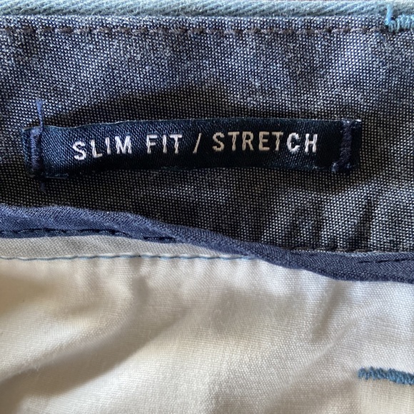 Nautica Men's Blue Cobalt Flat Front Shorts Size: 42W - Picture 7 of 10